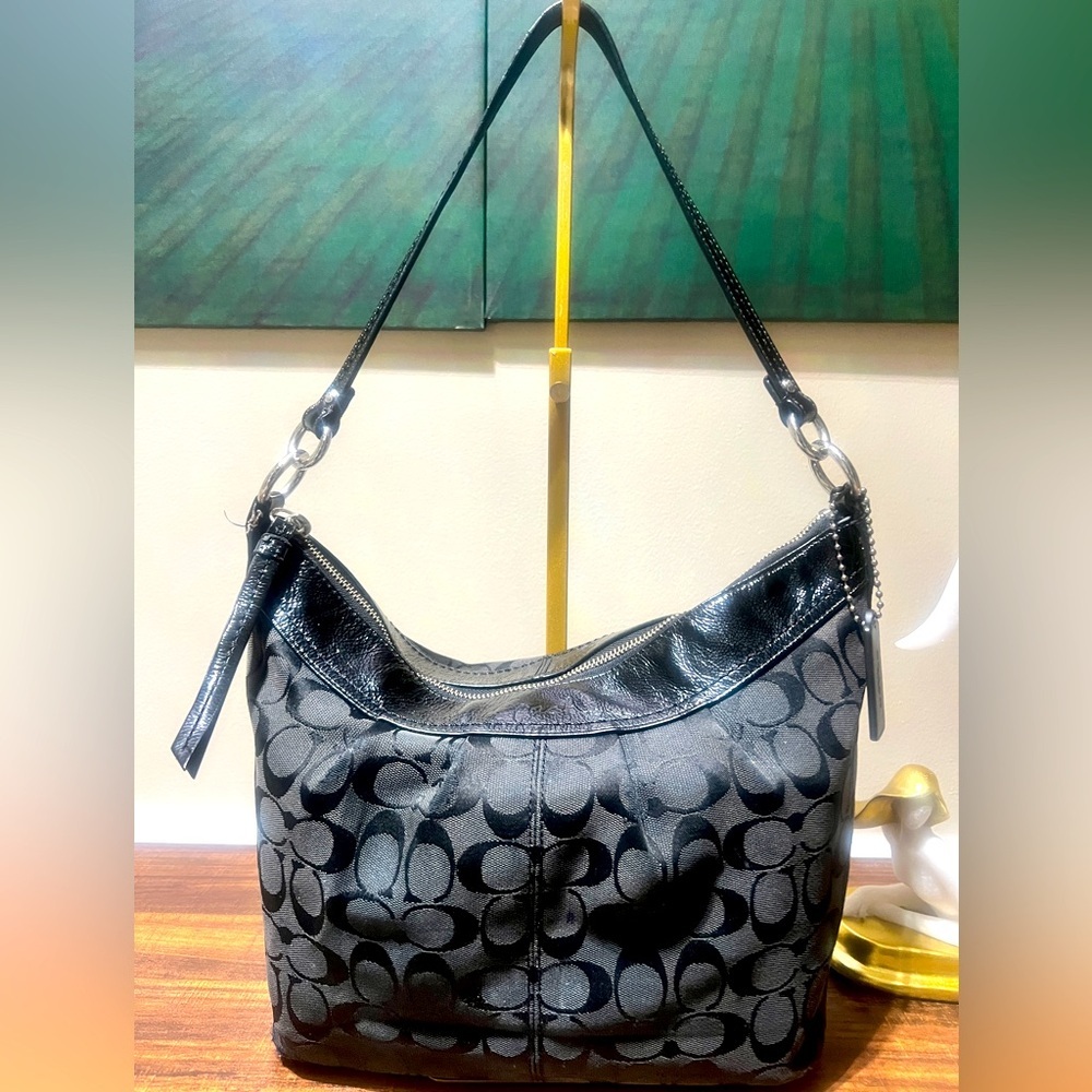 COACH F13744 Hobo Bag circa 2010-2019 - Picture 2 of 7